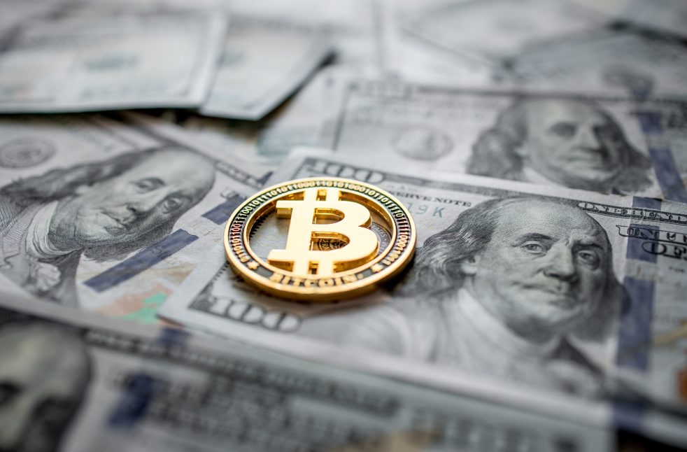 What is the process for purchasing bitcoins with real money?